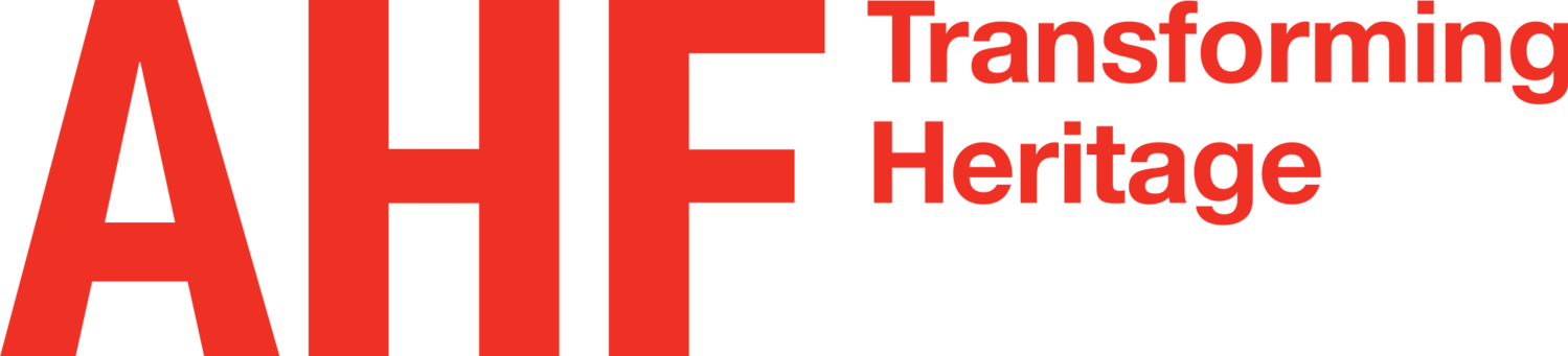 AHF Transforming Heritage logo